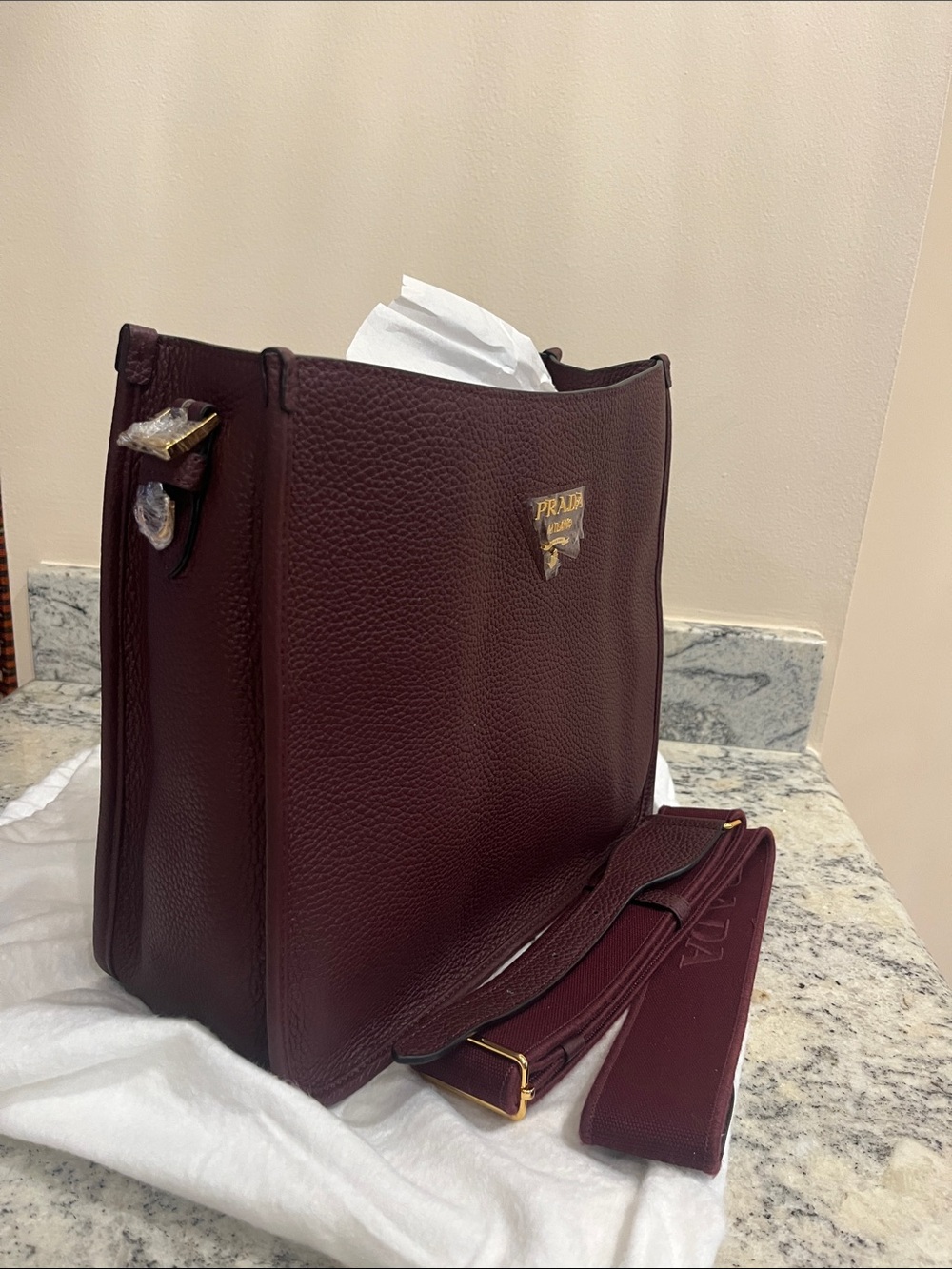 Medium Bag - Burgundy